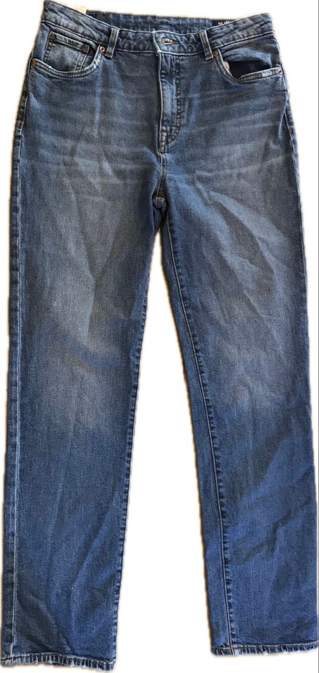 Buffalo David Bitton Jayden High Rise Straight Jeans Waist 29 Blue